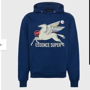 New- Homme + Femme - Pegasus Hoodie - Navy